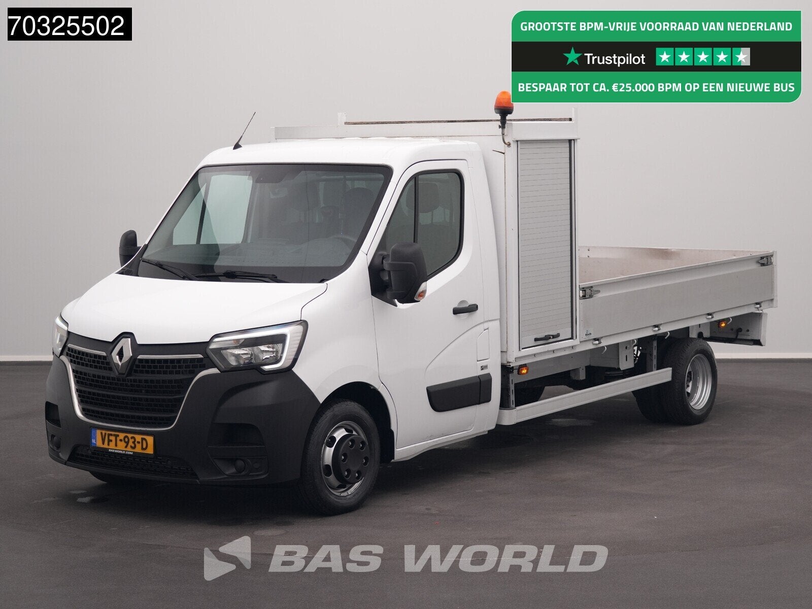Renault Master 145PK Open Laadbak Dubbellucht Trekhaak LED A, Achat, Euro 6, 3 places, 2780 kg