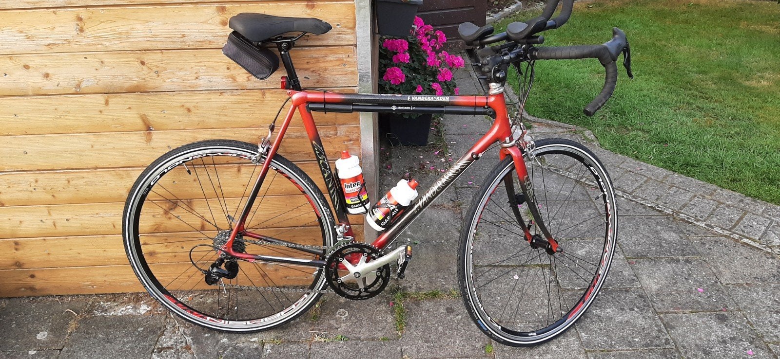 U scanini Erik v.d. aerden te ruilen, Fietsen en Brommers, 28 inch, Velgrem, Zo goed als nieuw, 15 tot 20 versnellingen