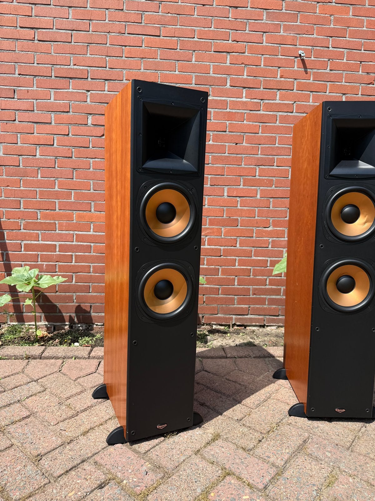 Prachtige Klipsch RF-5 Vloerstaanders (Cherry), Audio, Tv en Foto, Luidsprekerboxen, Gebruikt, 120 watt of meer, Front, Rear of Stereo speakers