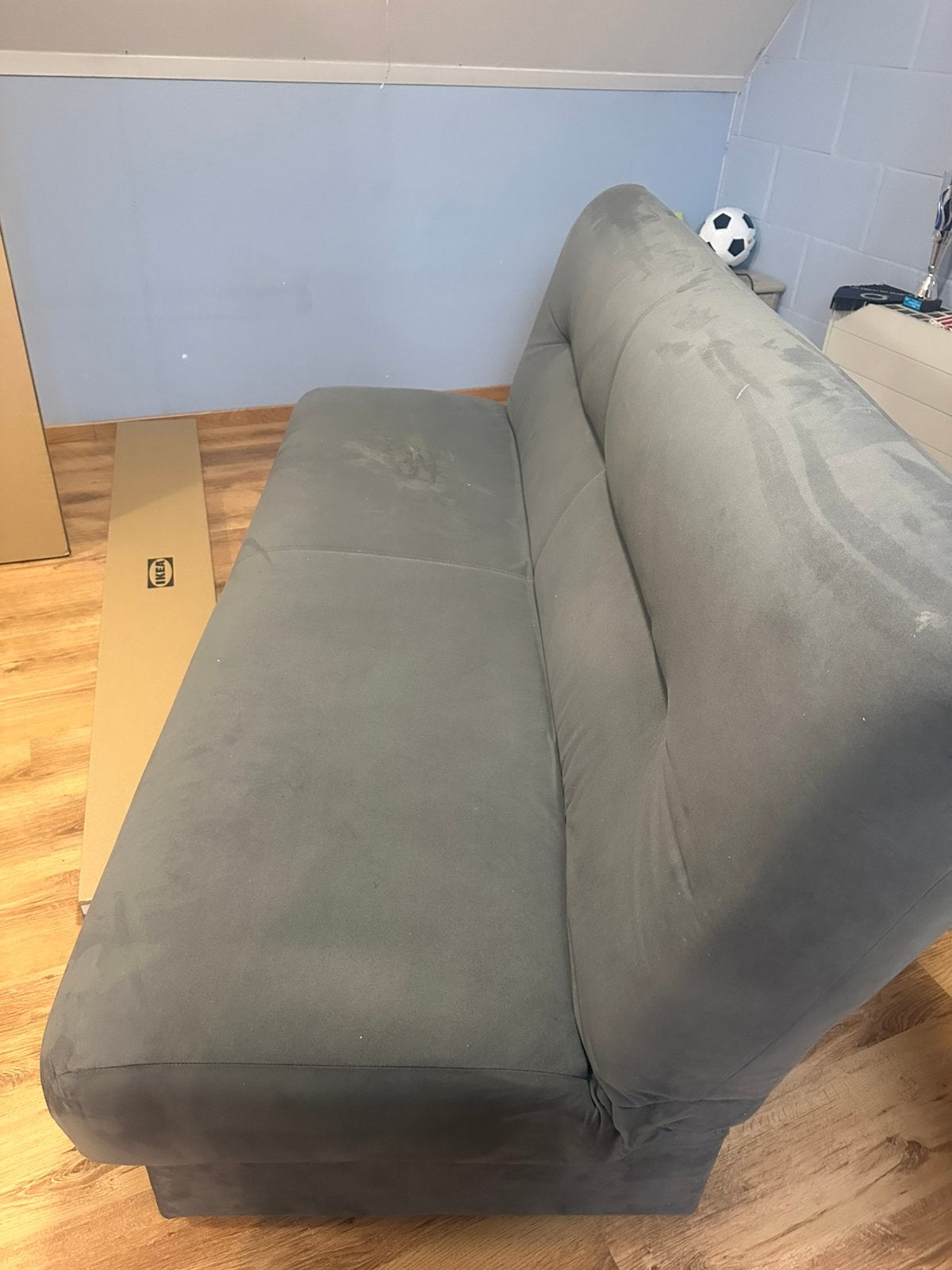 Zetel/bed, Huis en Inrichting, Ophalen, Zo goed als nieuw