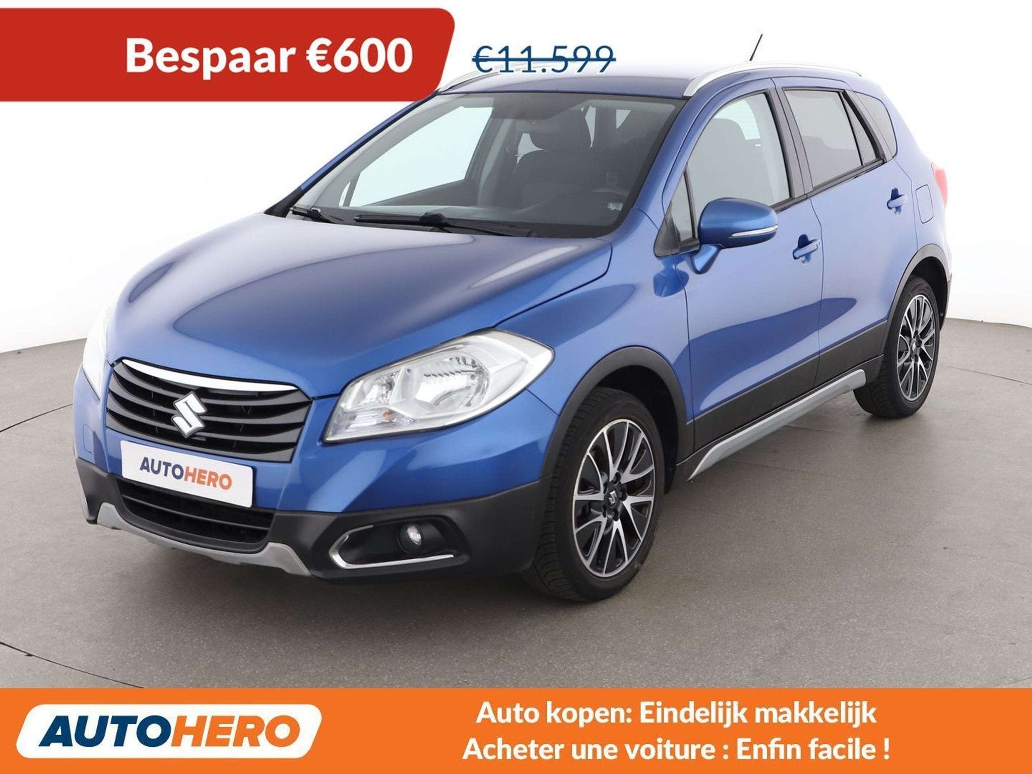 Suzuki SX4 1.6 Classic Club (bj 2015), Auto's, Suzuki, Voorwielaandrijving, Stof, Gebruikt, Zwart
