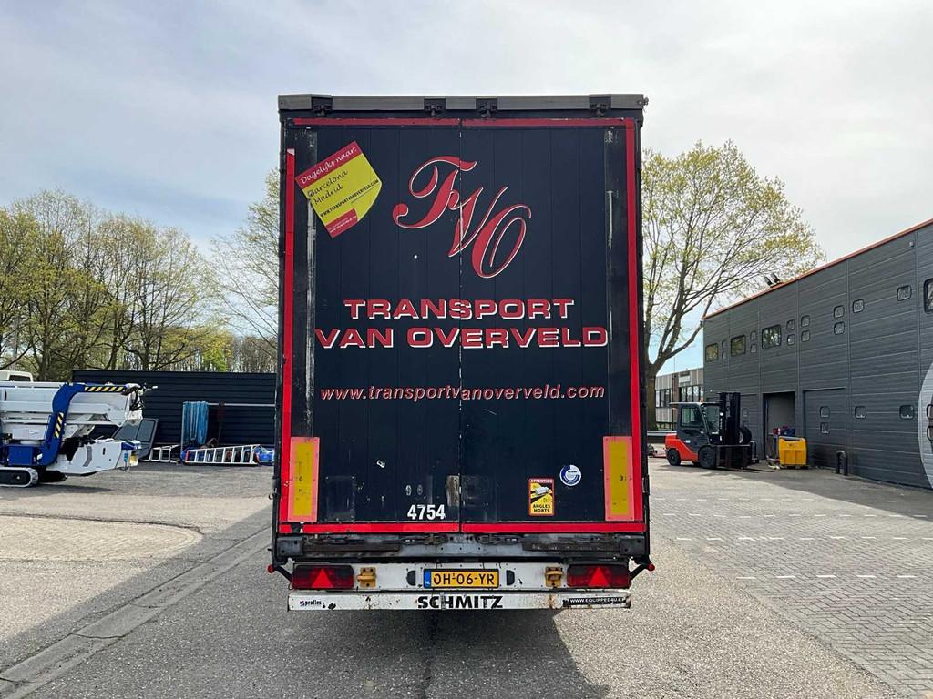 2005 schmitz S01 Mega Schuifzeil Oplegger OH-06-YR, Auto's, Vrachtwagens, Overige brandstoffen, Bedrijf, Aanhangers en Opleggers