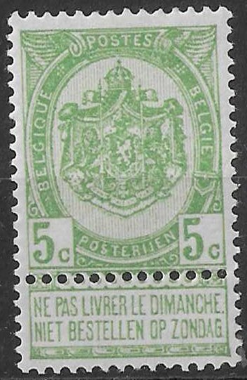 Belgische postzegels  -  56, Postzegels en Munten, Ophalen of Verzenden, Postfris