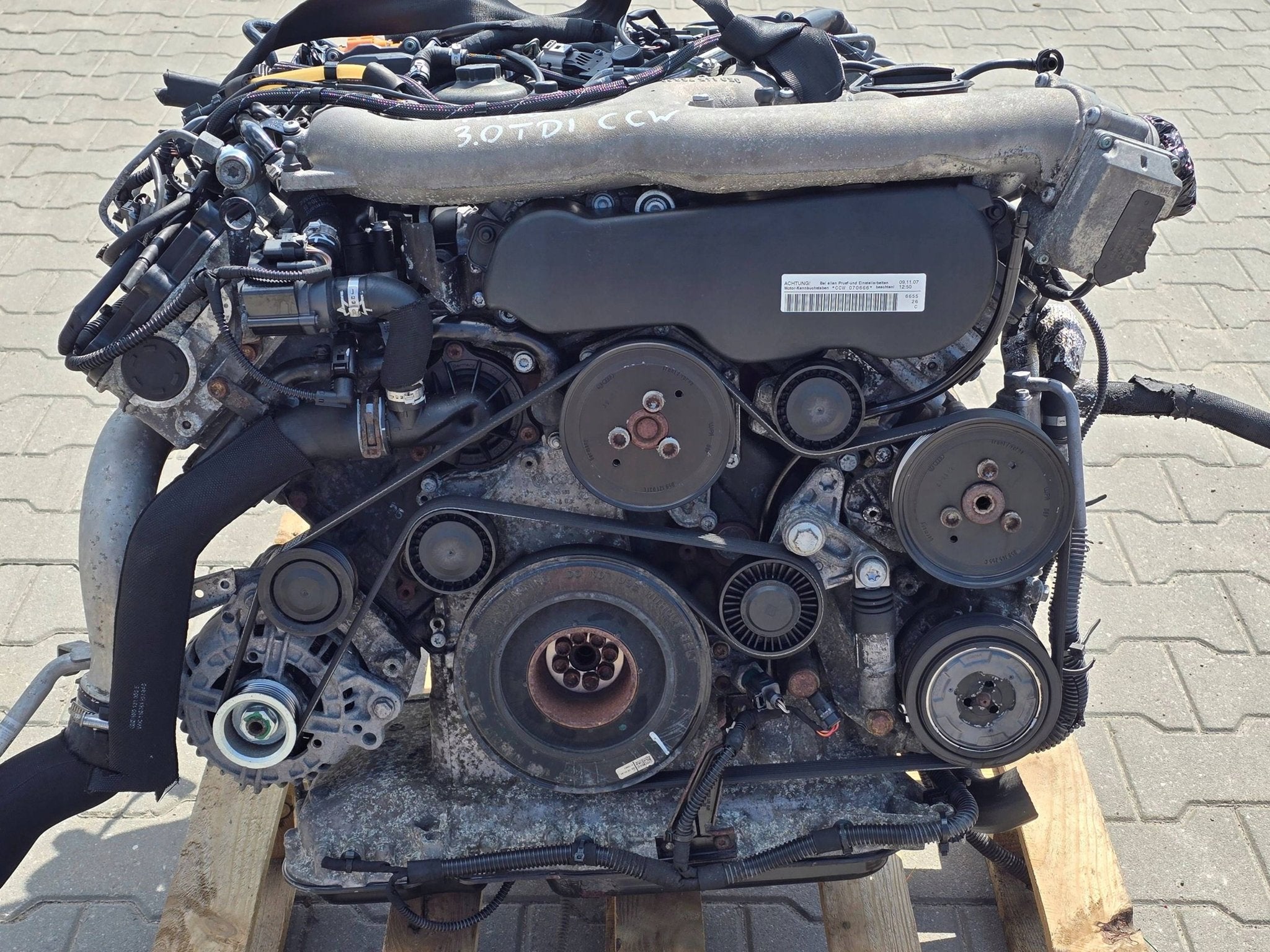 Moteur CCWA Complet A5 A4 AUDI Q5, Envoi, Utilisé, Daihatsu