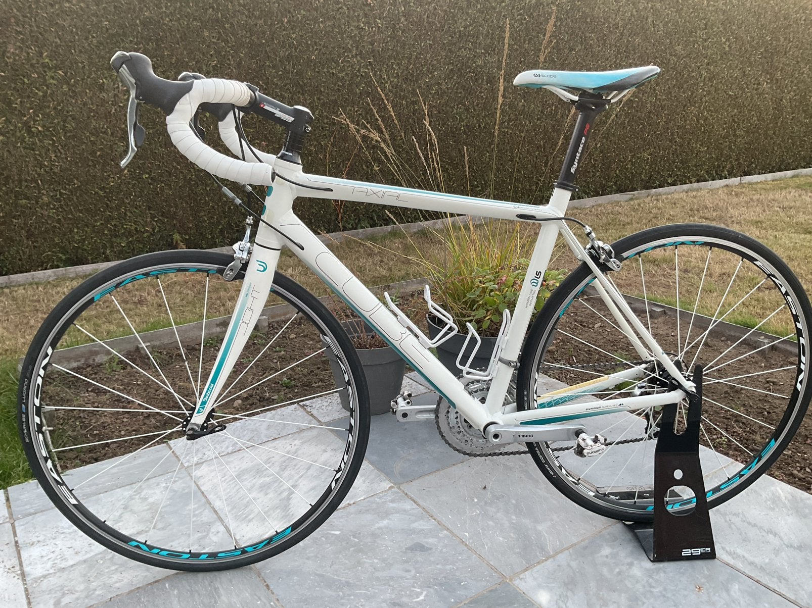 Dames racefiets  meisjes koersfiets Cube Axial, Ophalen, 28 inch, Velgrem, Aluminium