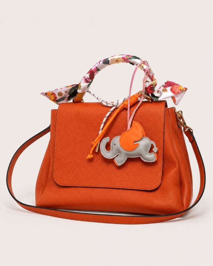 Estée Lauder  Amber Locke tas – Limited Edition, Ophalen of Verzenden, Zo goed als nieuw, Oranje, Handtas