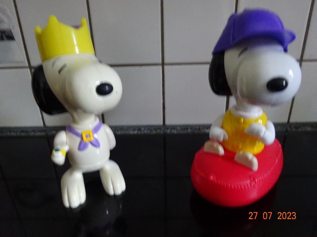 McDonalds Happy meal Snoopy 2000, 2 grote figuren!!, Ophalen of Verzenden