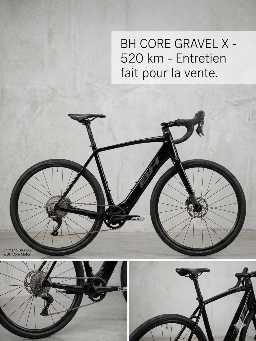 BH core gravel iX, Vélos & Vélomoteurs, Vélos | Vélos de course, Comme neuf, Hommes, Autres marques, Moins de 10 vitesses, Frein à disque