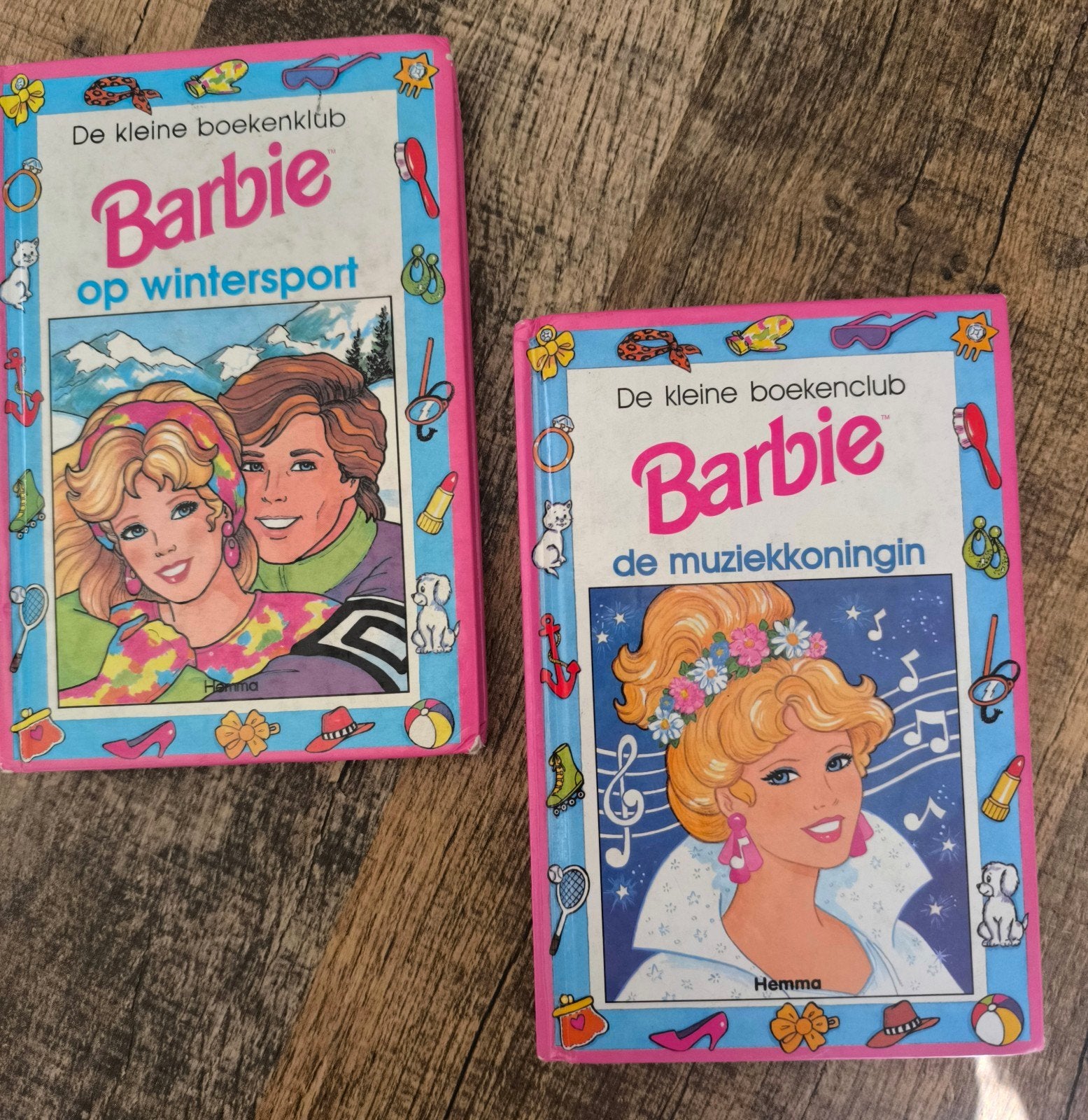 2 x De kleine boekenklub Barbie, Boeken, Fictie, Geneviève Schurer, Ophalen, Gelezen