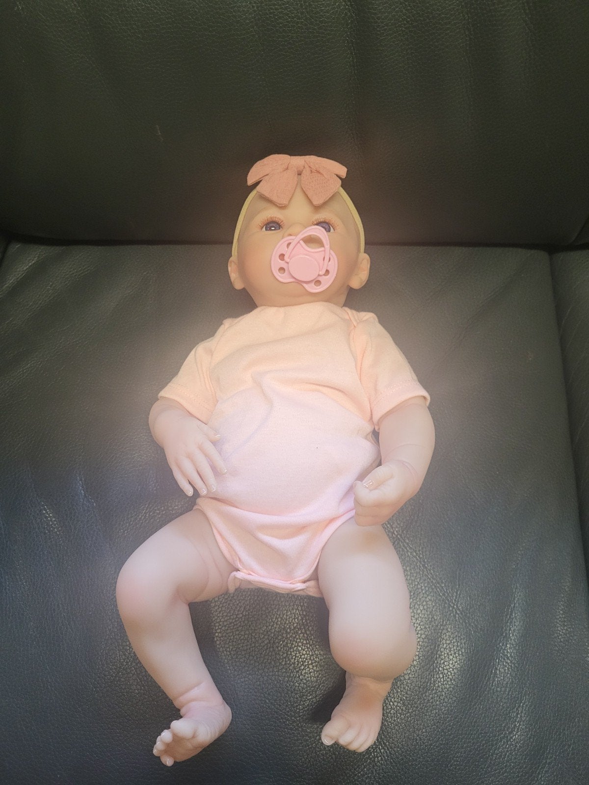 reborn pop meisje., Verzamelen, Ophalen, Nieuw, Pop, Levensecht of Reborn
