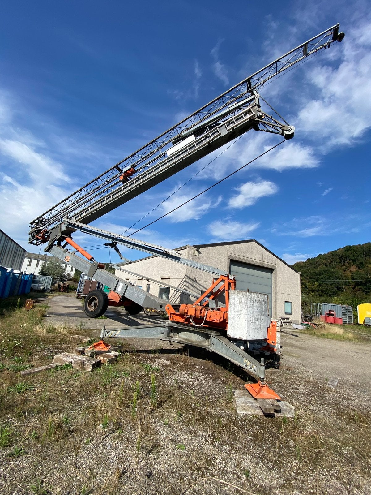 Grue à vendre pour cause cessation d’activité., Enlèvement, Utilisé