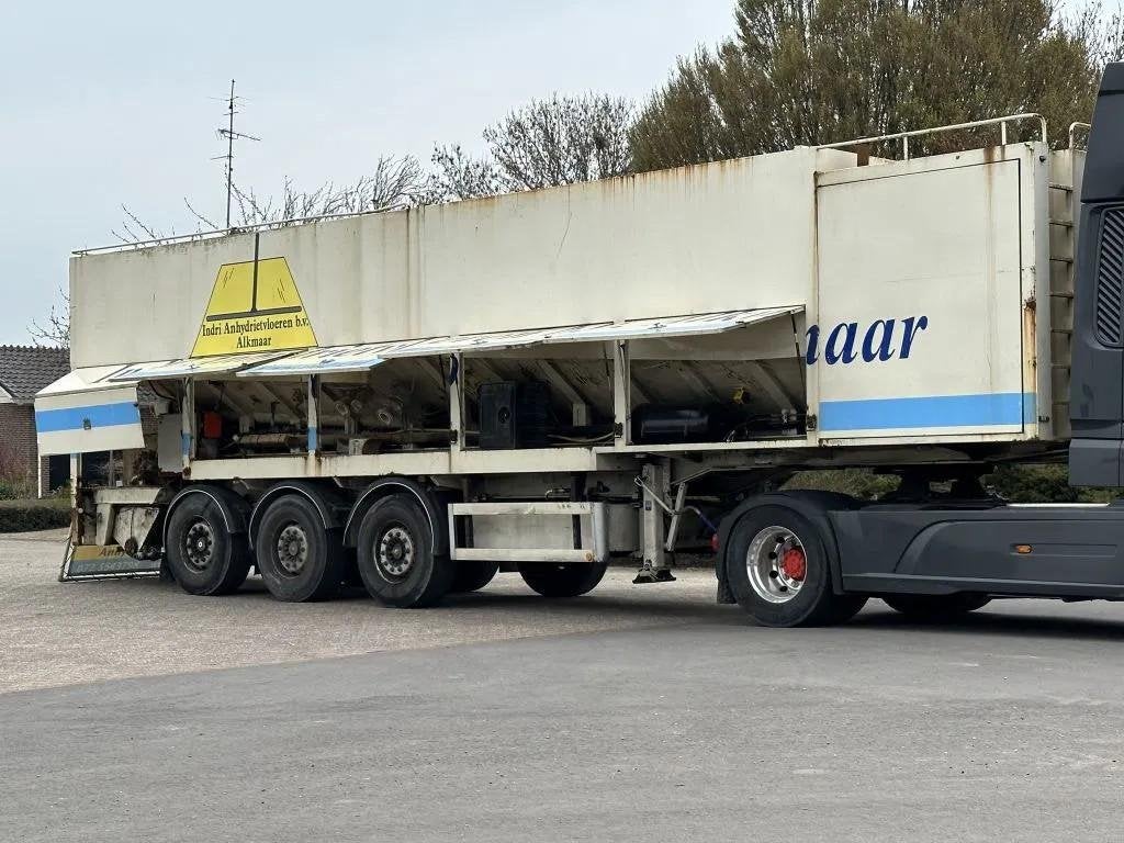 MCM NO BREMAT MC MACHINES ANHYDRIET TRAILER!SELF LEVELLING F, Auto's, Overige kleuren, Overige brandstoffen, Bedrijf, Aanhangers en Opleggers