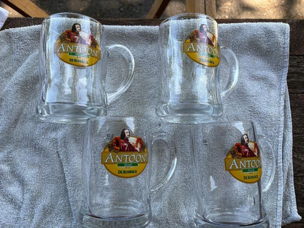 De Koninck - Antoon (4 bierpullen), Ophalen of Verzenden, Zo goed als nieuw, Pul(len), De Koninck