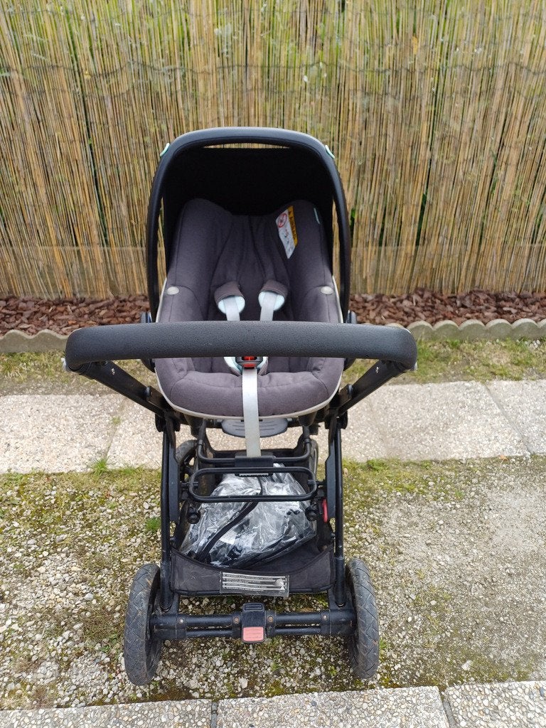 Ensemble Stella siège auto pebble+ et poussette, Enlèvement, Utilisé, Poussette, Avec siège auto