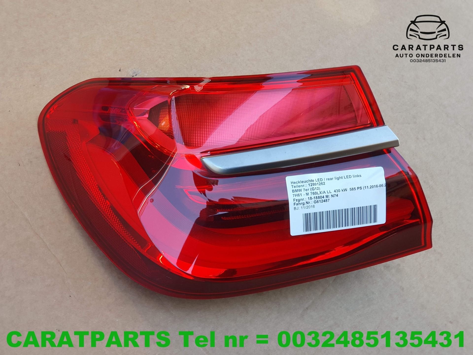 63217342963 7342963 Feu arri re G11 Feu arri re G12 g11 g12, Autos : Pièces & Accessoires, Petuelring 130
80788  Munich, DE, Info@bmw.de