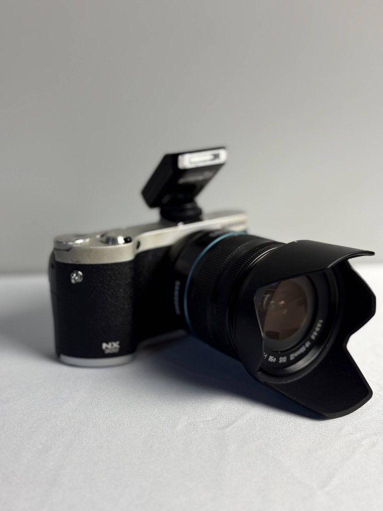 Samsung NX 300 mirrorless + 18-55 ois, Gebruikt, Ophalen of Verzenden, Samsung, 20 megapixels