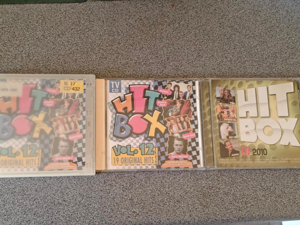 3 cd's van hitbox, Cd's en Dvd's, Ophalen of Verzenden, Zo goed als nieuw, Overige genres, Boxset