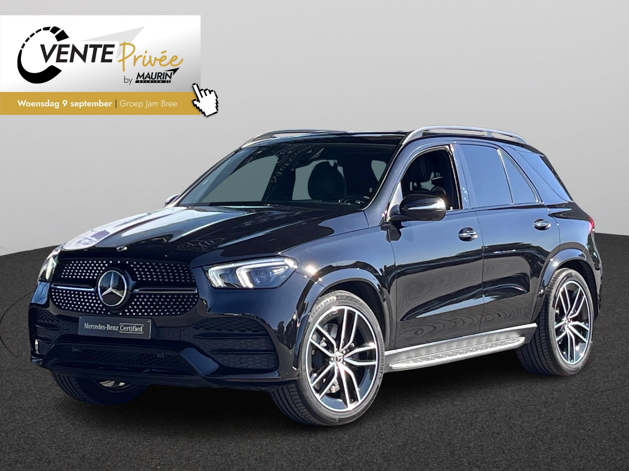 Mercedes-Benz GLE 450 4MATIC AMG/Pano (automatique), Autos, Mercedes-Benz, 2700 kg, Achat, 2220 kg, GLE