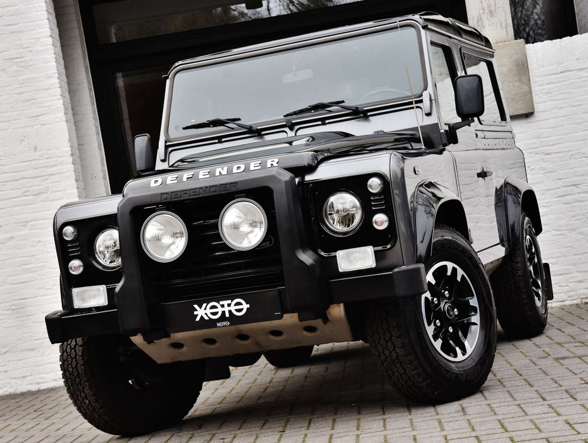 Land Rover Defender 90 ADVENTURE EDITION * FULL HISTORY *, Autos, Achat, Entreprise, Noir, Defender