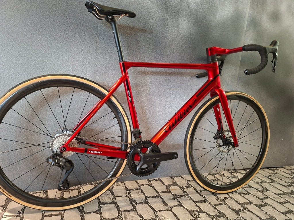 WILIER VERTICALE SLR ULT.DI2 KLEOS 36 RED GLOSSY L (2025), Fietsen en Brommers, Ophalen, Nieuw, Carbon