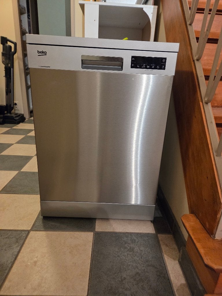 Beko prosmartinverter vaatwasmachine, Elektronische apparatuur, Ophalen, Gebruikt, Eco programma, 85 tot 90 cm