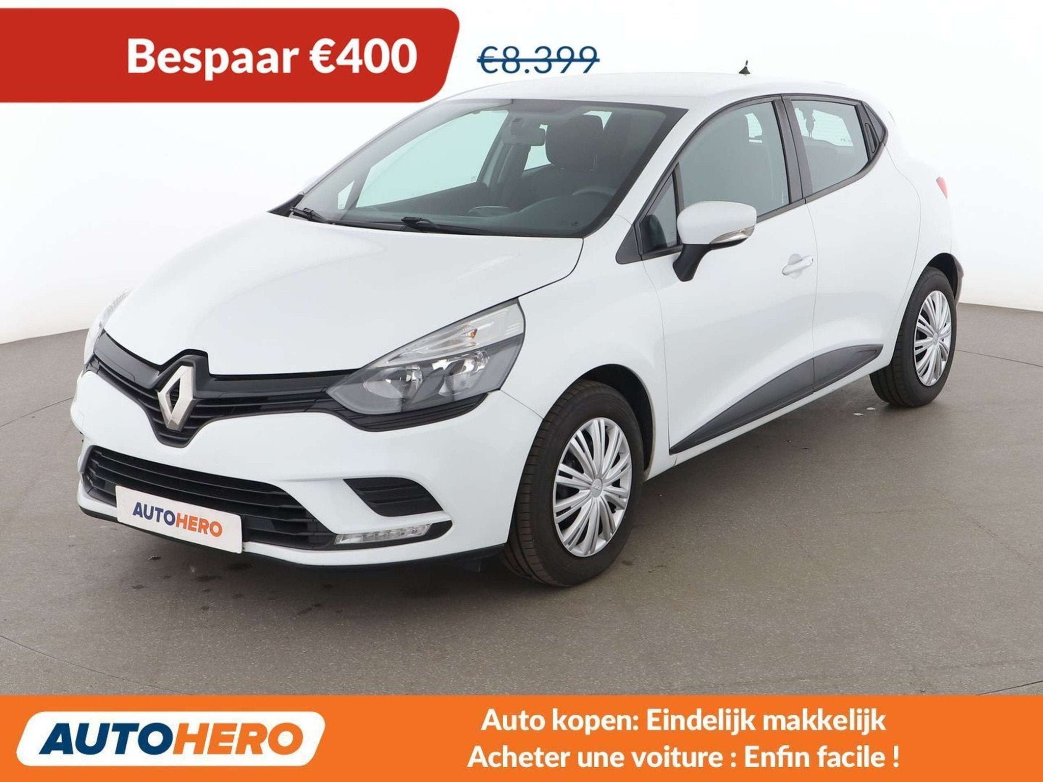 Renault Clio 1.2 Life (bj 2018), Auto's, Voorwielaandrijving, Stof, Gebruikt, 5 deurs