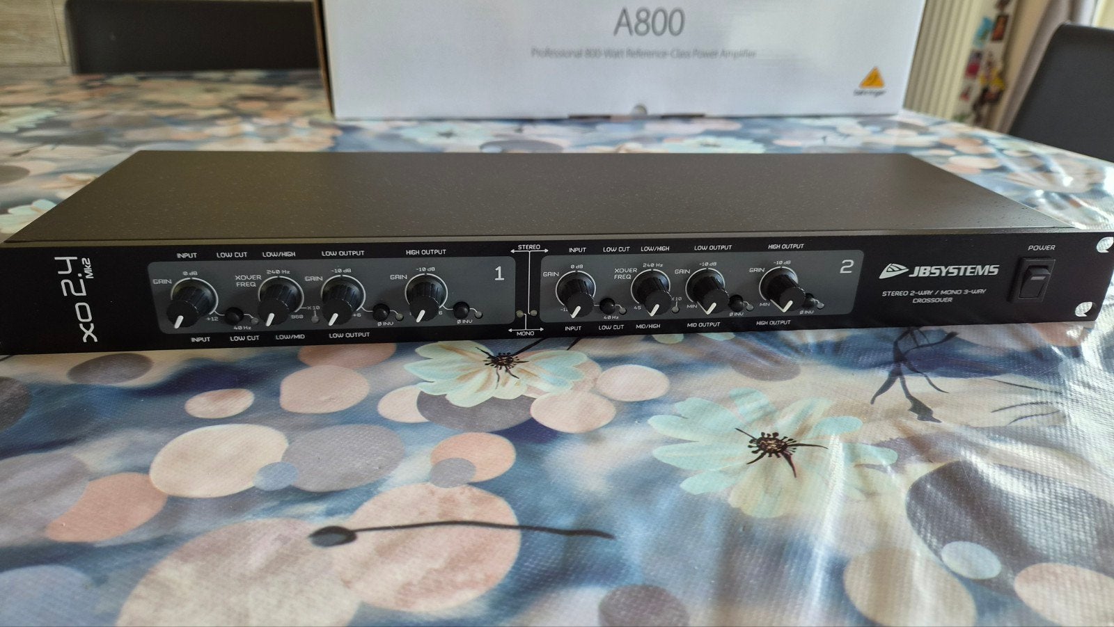 JB SYSTEMS XO 2.4 MK2 CROSSOVER, Muziek en Instrumenten, Ophalen of Verzenden