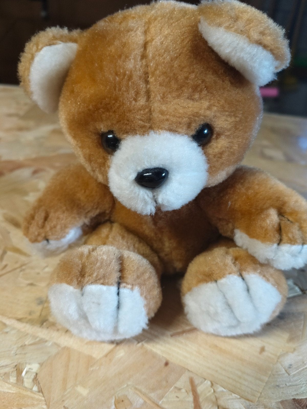 knuffelbeertje, Ophalen of Verzenden, Zo goed als nieuw, Klein (minder dan 20 cm)
