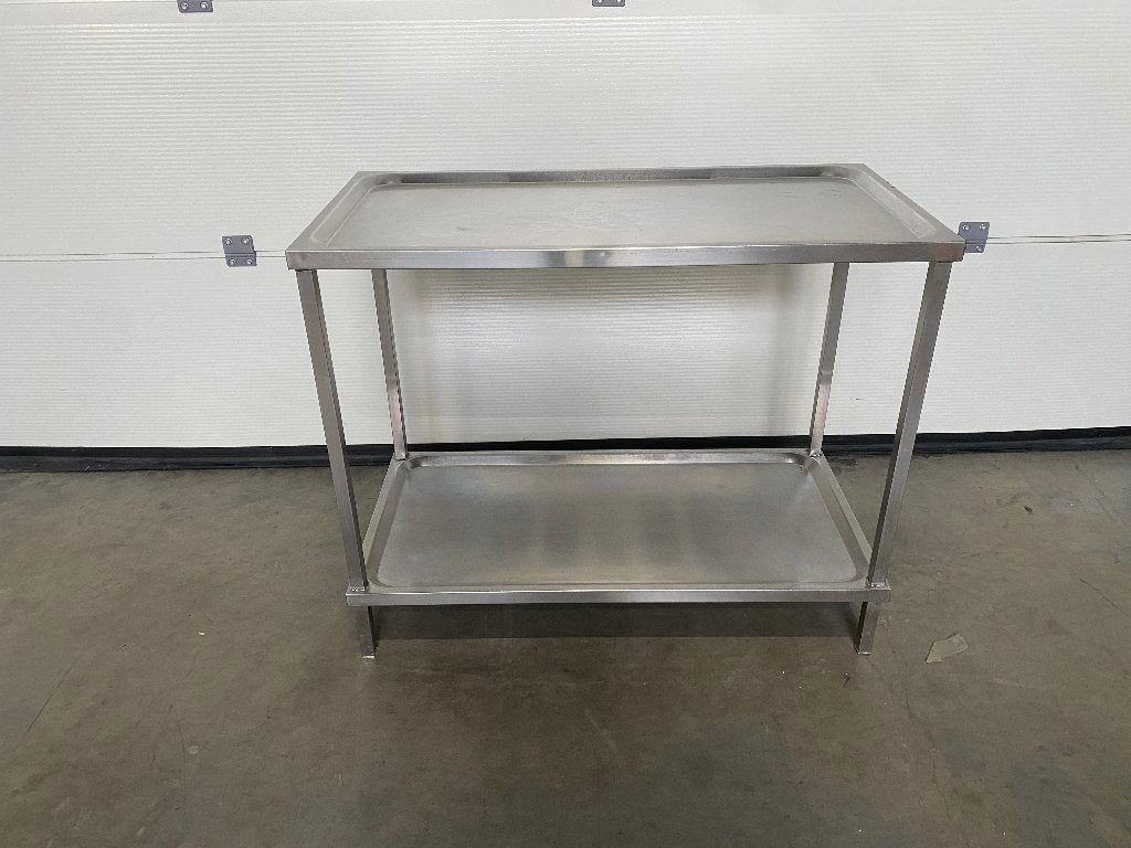 (113) Mooie inox werktafel horeca, Ophalen, Gebruikt, Meubilair