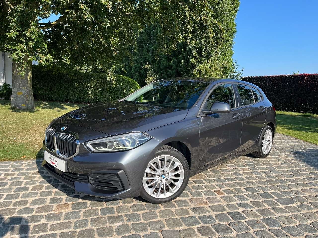 BMW 118 iA OPF/Carplay/Pdc/Cruise/Navi/Clima..., Auto's, BMW, 1 Reeks, Zwart, 0 kg, Bedrijf