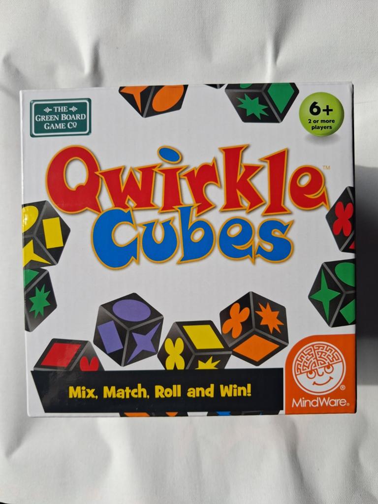 Qwirkle Cubes - zo goed als nieuw, Een of twee spelers, Ophalen of Verzenden, Zo goed als nieuw, Mindware