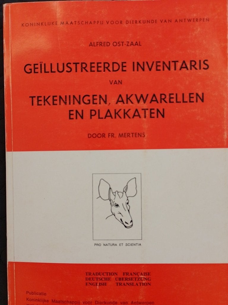 Alfred Ost  7  1884 - 1945  Inventaris  A Ost Zaal, Enlèvement ou Envoi, Comme neuf, Peinture et dessin
