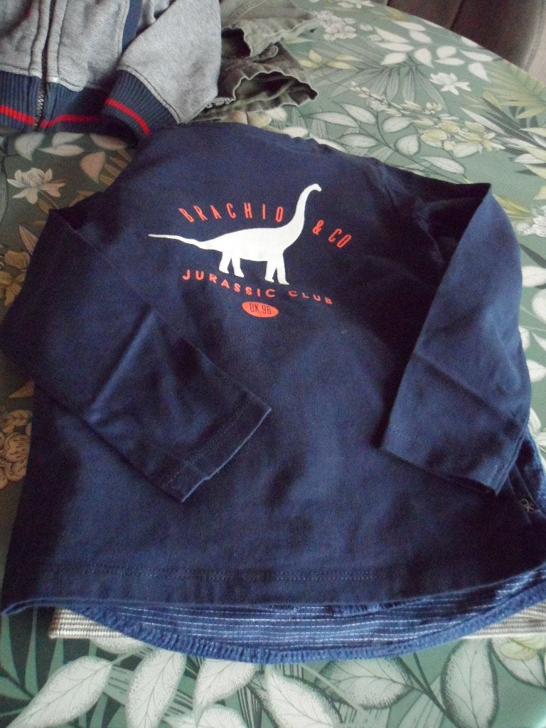 donkerblauw pulletje maat 110, Kinderen en Baby's, Kinderkleding | Maat 110, Ophalen of Verzenden, Zo goed als nieuw, Jongen, Shirt of Longsleeve