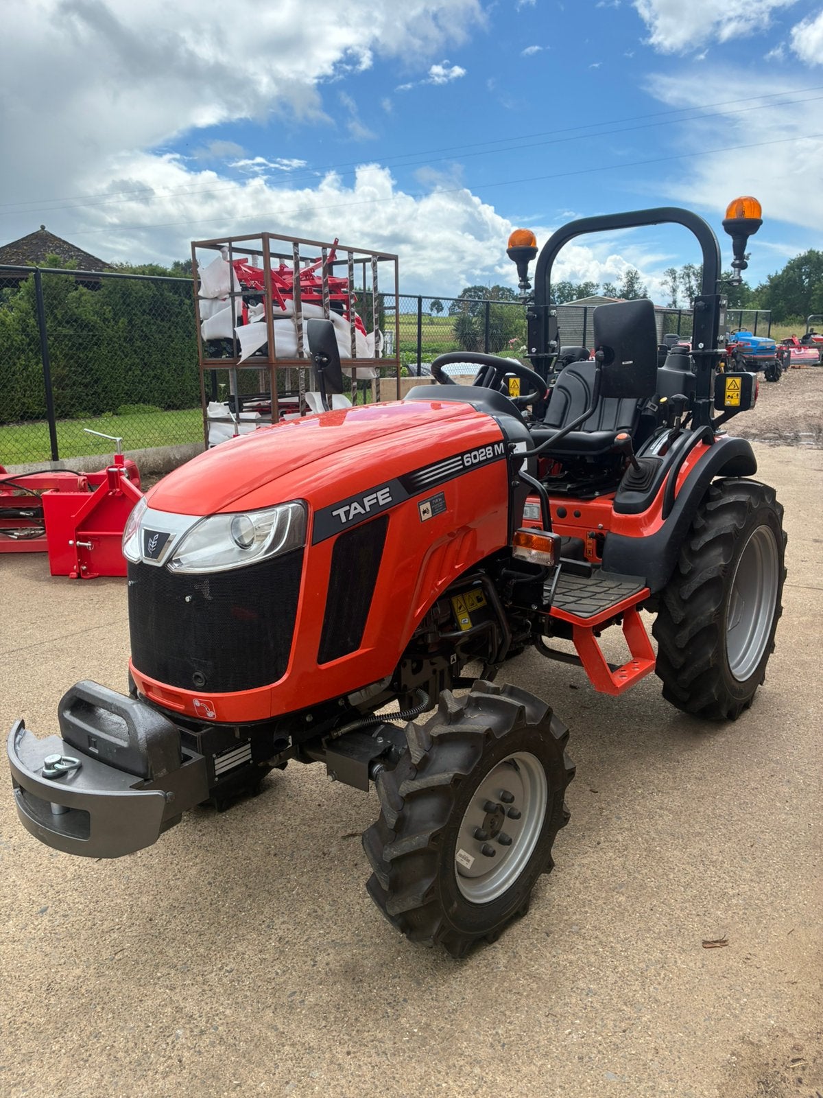 Minitractor TAFE met wegtoelating, Enlèvement