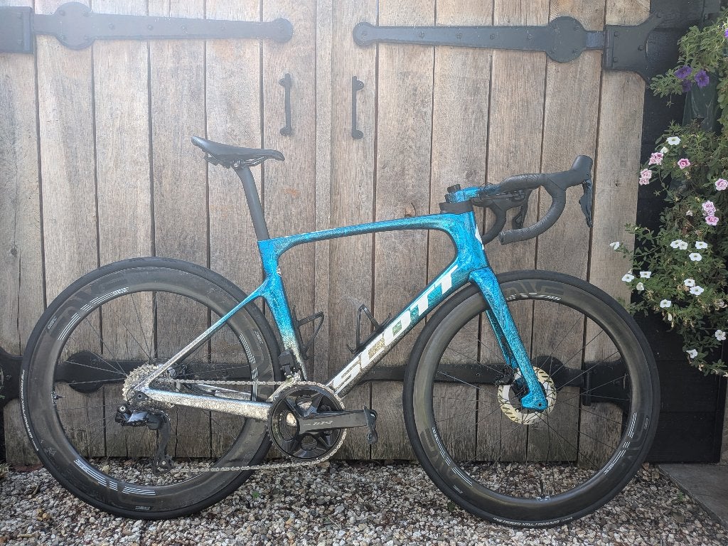 Scott Foil RC CUSTOM ENVE SES Shimano 105 DI2, Enlèvement, 28 pouces, Hommes, Frein à disque