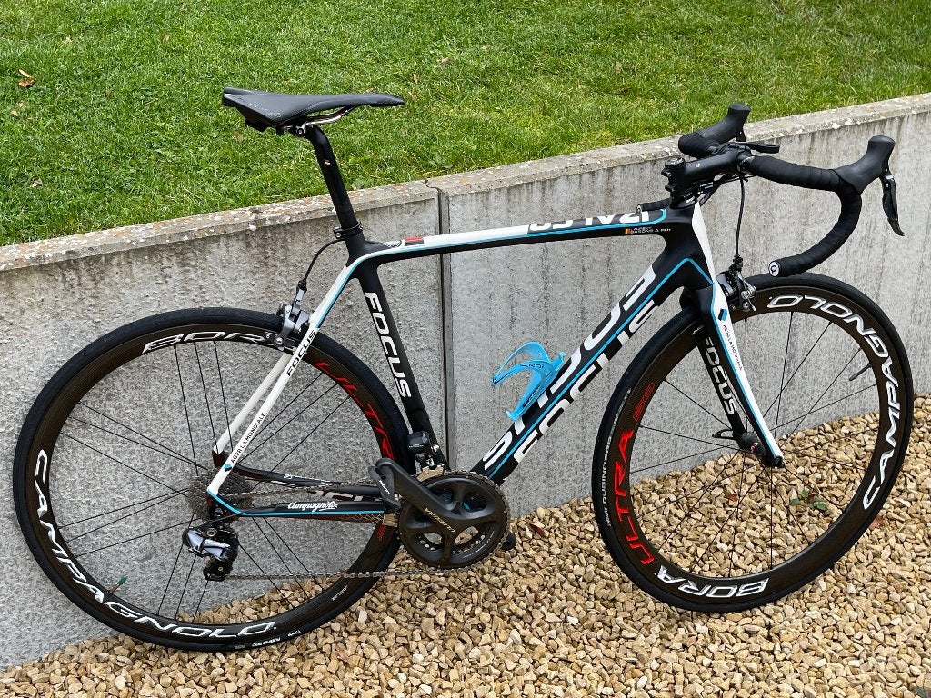Vélo de route FOCUS IZALCO MAX AG2R La Mondiale ; L (56), Frein sur jante, Comme neuf, Enlèvement, 53 à 57 cm