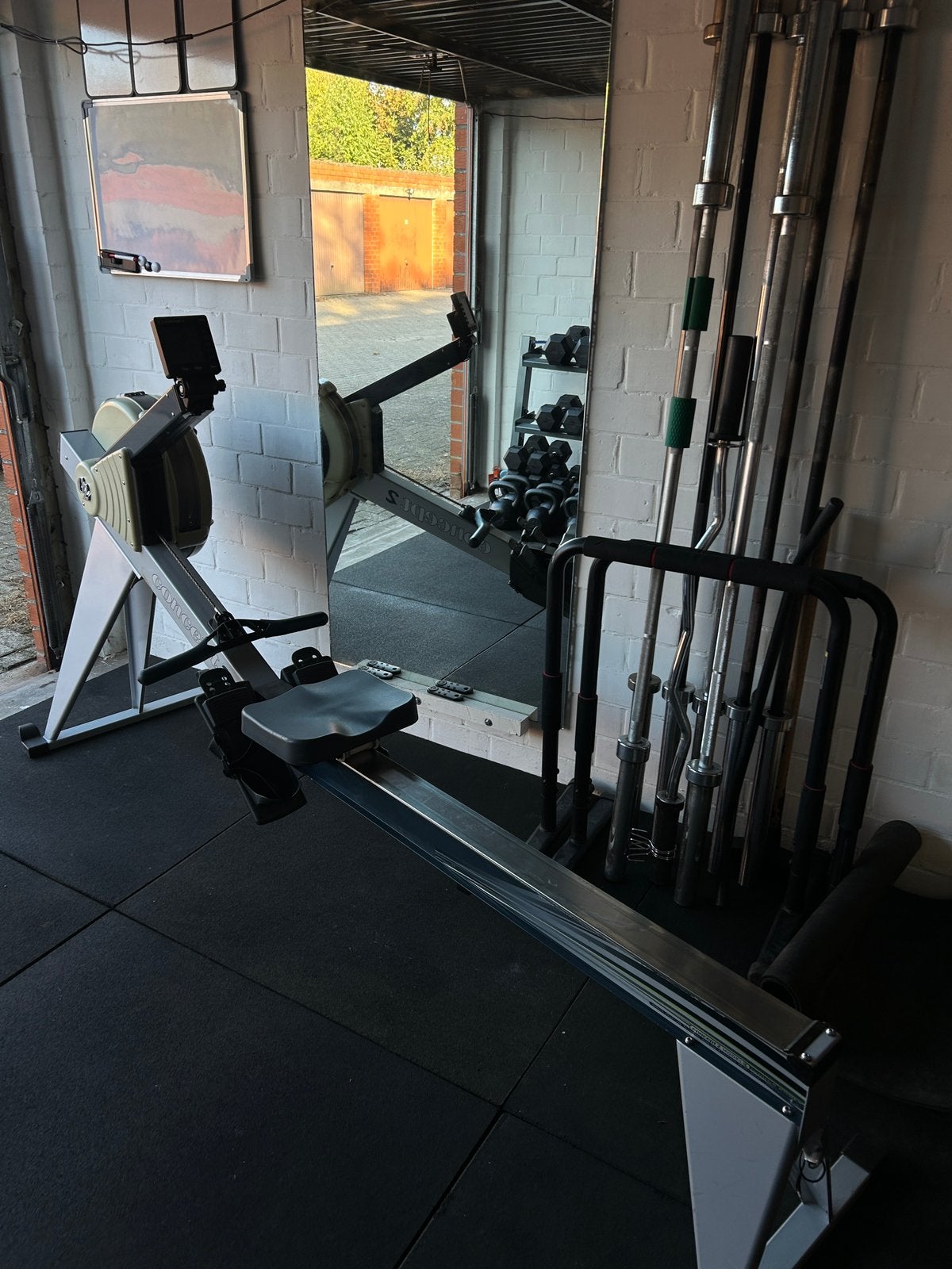 Roeitrainer Concept 2 met PM5, Sport en Fitness, Ophalen, Overige materialen, Benen, Zo goed als nieuw