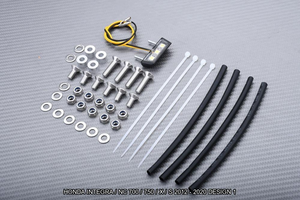Kentekenplaathouder HONDA INTEGRA NC 700 750 X S 2012 - 2020, Motoren, Ophalen of Verzenden, Nieuw
