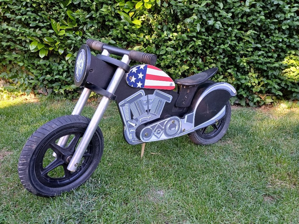 Houten loopfiets, Kinderen en Baby's, Ophalen, Gebruikt, Loopfiets