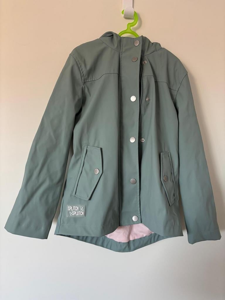 Imperméable à capuche, jamais porté, taille 128, Enlèvement