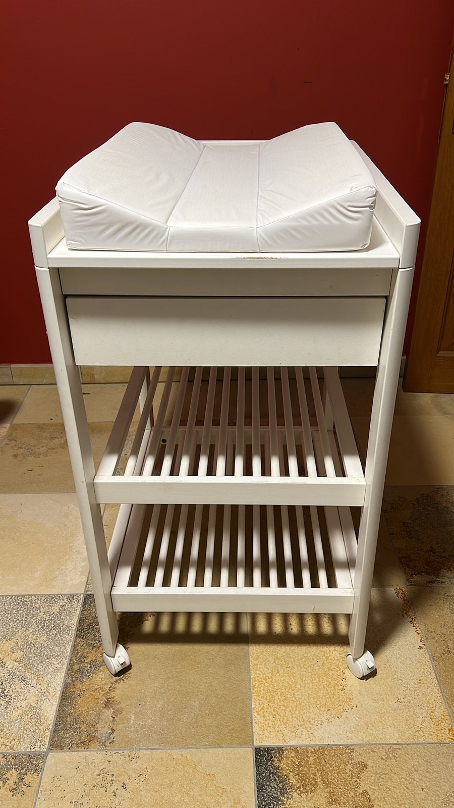 Luiertafel Wit, Huis en Inrichting, Ophalen, Gebruikt, Wit, 50 tot 100 cm