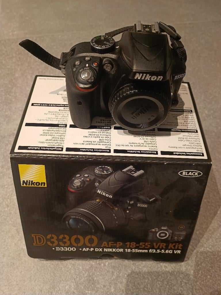 Nikon D3300 + Tamron Lens, TV, Hi-fi & Vidéo, Appareils photo numériques, Enlèvement ou Envoi, Comme neuf, Nikon