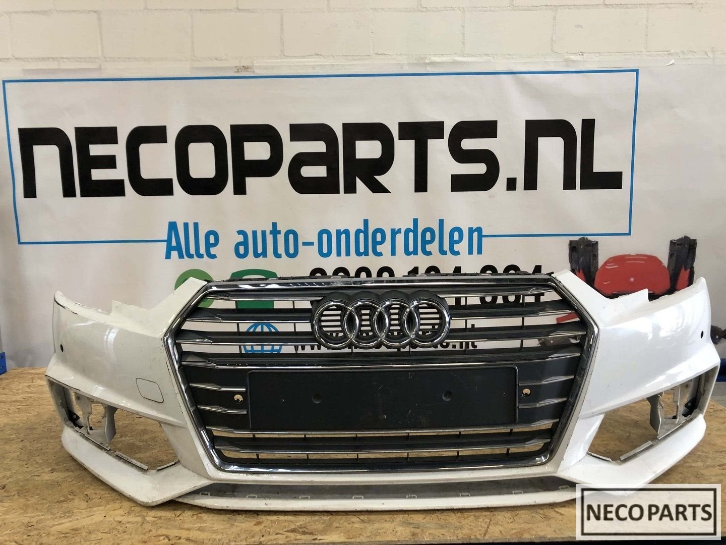 Audi A4 8W B9 s-line S4 voorbumper grill 8W0807437FL, -, Audi, Utilisé, -