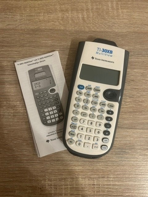 Rekenmachine TI-30XB, Ophalen, Grafische rekenmachine, Zo goed als nieuw