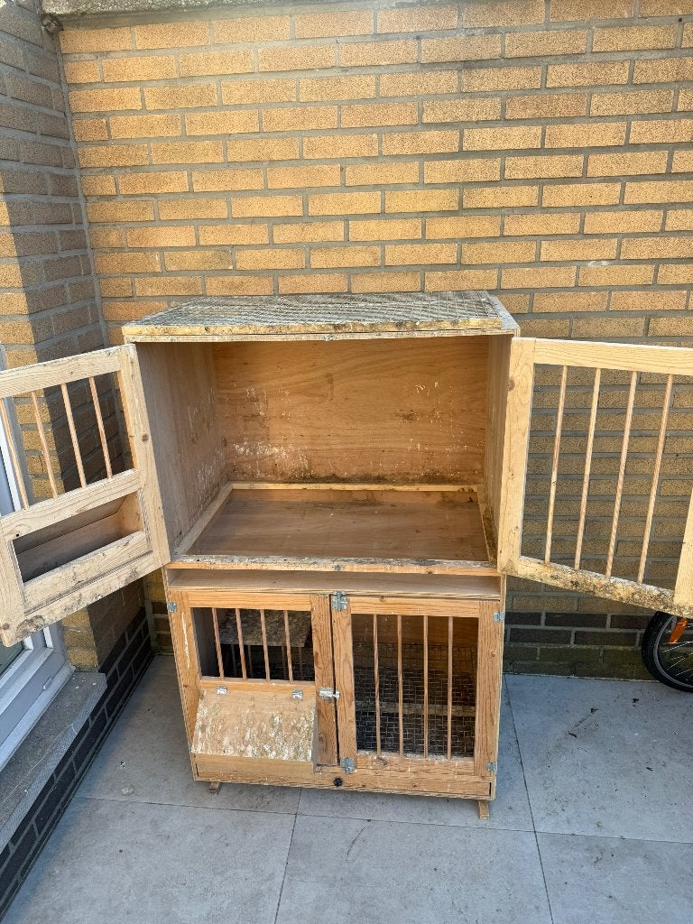 Kweekbakken duiven, Dieren en Toebehoren, Ophalen, Gebruikt, Hout
