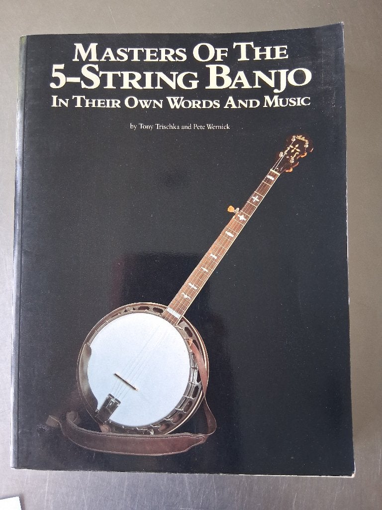 Muziekboek over banjo, Muziek en Instrumenten, Ophalen, Gebruikt, 5-snarige of Bluegrassbanjo