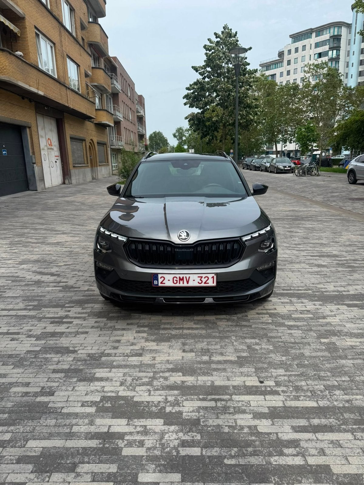 Skoda kamiq monte carlo 1.5, Argent ou Gris, Achat, 110 kW, Noir