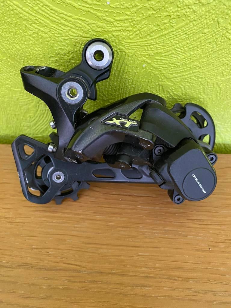 Shimano XT derailleur 11 speed, Ophalen, Gebruikt, Derailleur of Ketting, Aluminium