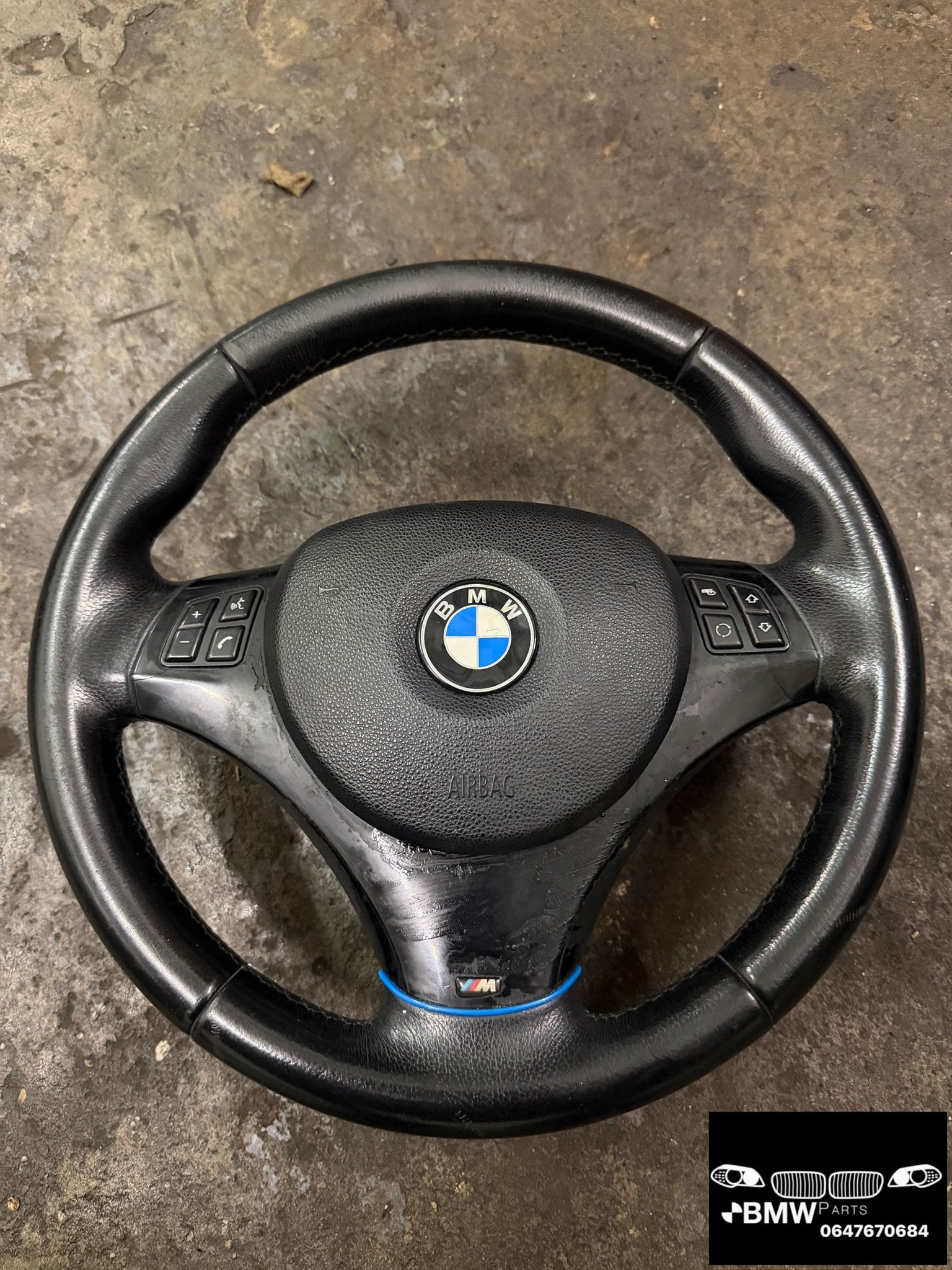 M stuur + airbag Bmw 1-Serie E8X 3-Serie E9X, Auto-onderdelen, Interieur en Bekleding, Gebruikt, -, Ophalen of Verzenden, -