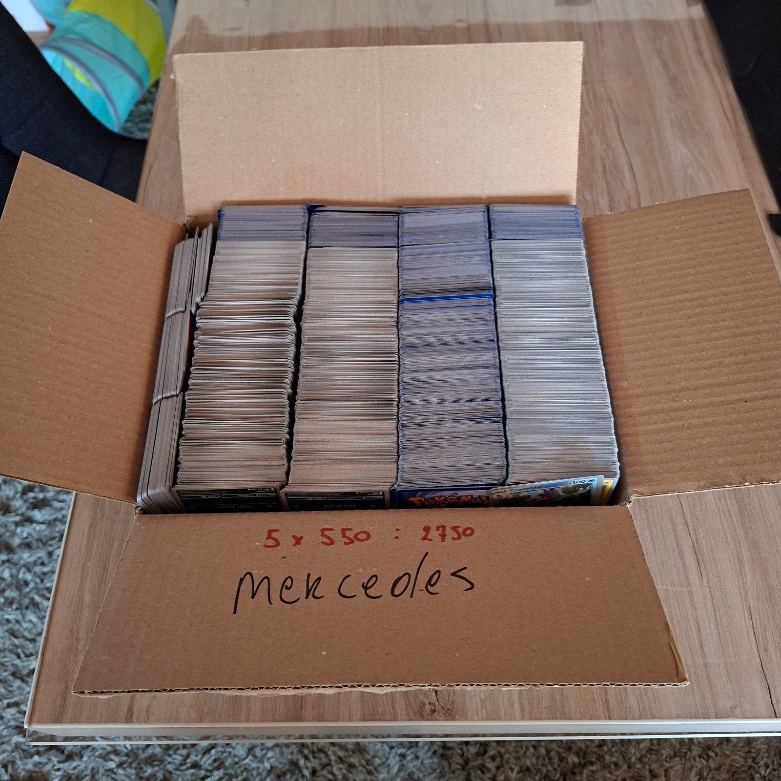 pokemon bulk +- 2750 kaarten, Enlèvement ou Envoi